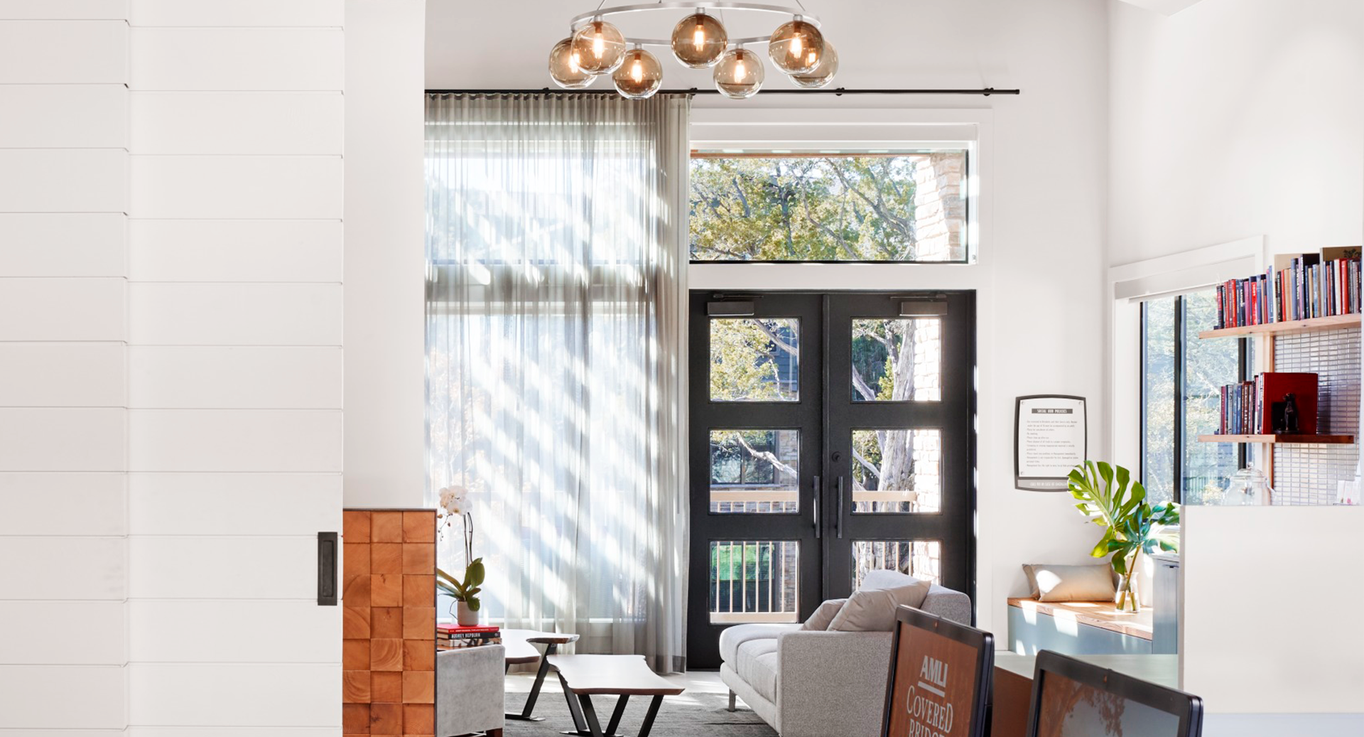 Casa con una arquitectura sostenible